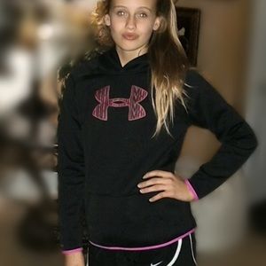 under armour sweatshirt!
